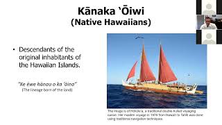 Historical, Social and Cultural Determinants of Native Hawaiian Health