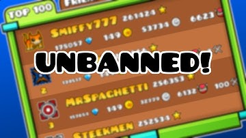 How to get unbanned from the geometry dash leaderboards
