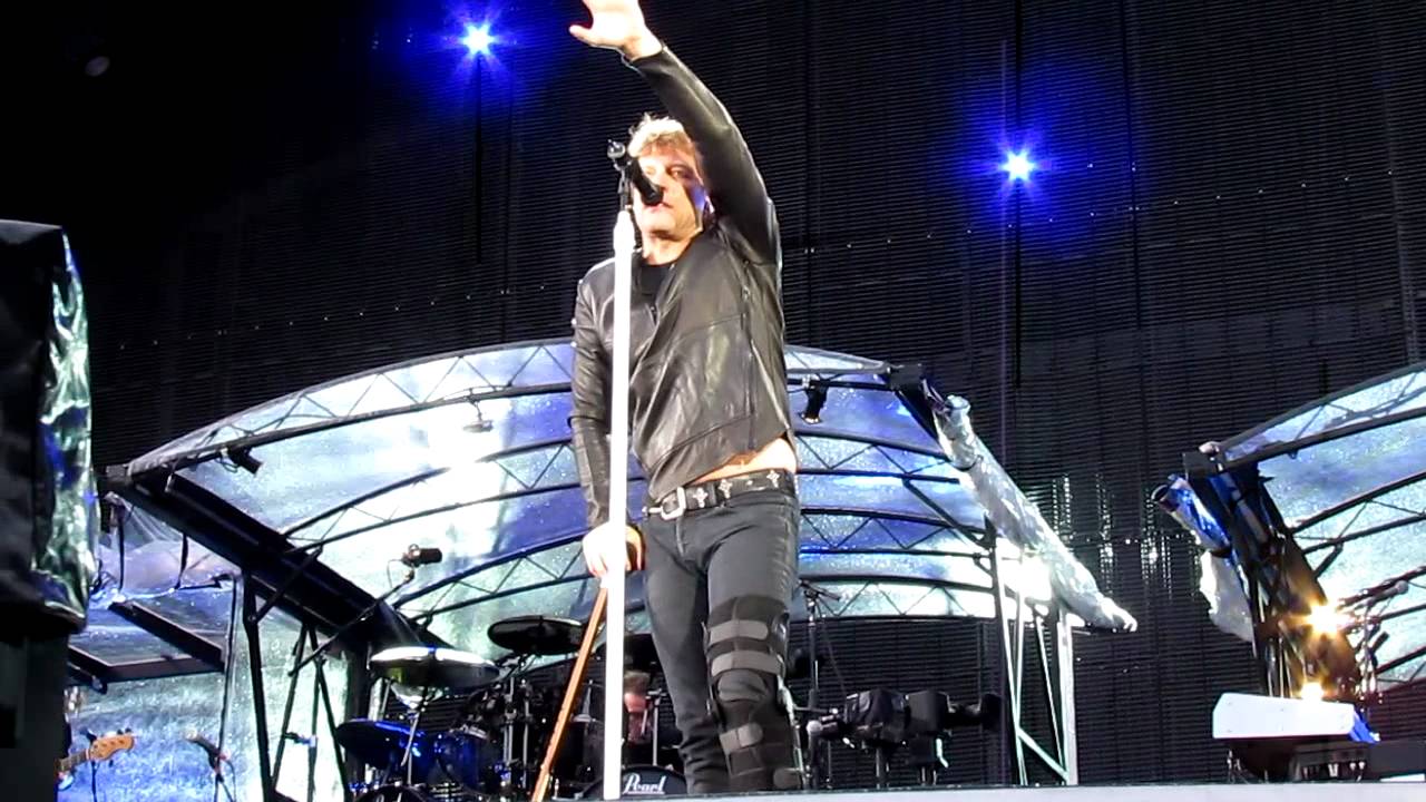 BON JOVI We got it goin' on Live in Horsens, Denmark June 19 2011- THE CANE
