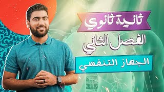 الجهاز التنفسي في الإنسان 👌 أحياء تانية ثانوي ♥️