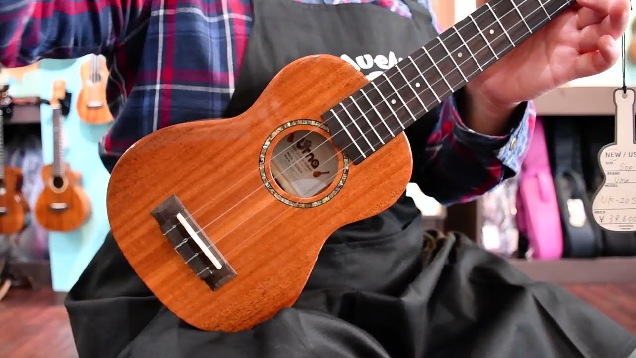 NEW/Uma Ukulele UK-20SS Soprano NA【札幌店】@ukuleleshoptantan