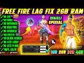 FREE FIRE LAG FIX 2GB RAM | FREE FIRE LAG FIX AFTER OB42 UPDATE | FF LAG FIX 1GB 2GB 3GB &amp; 4GB RAM