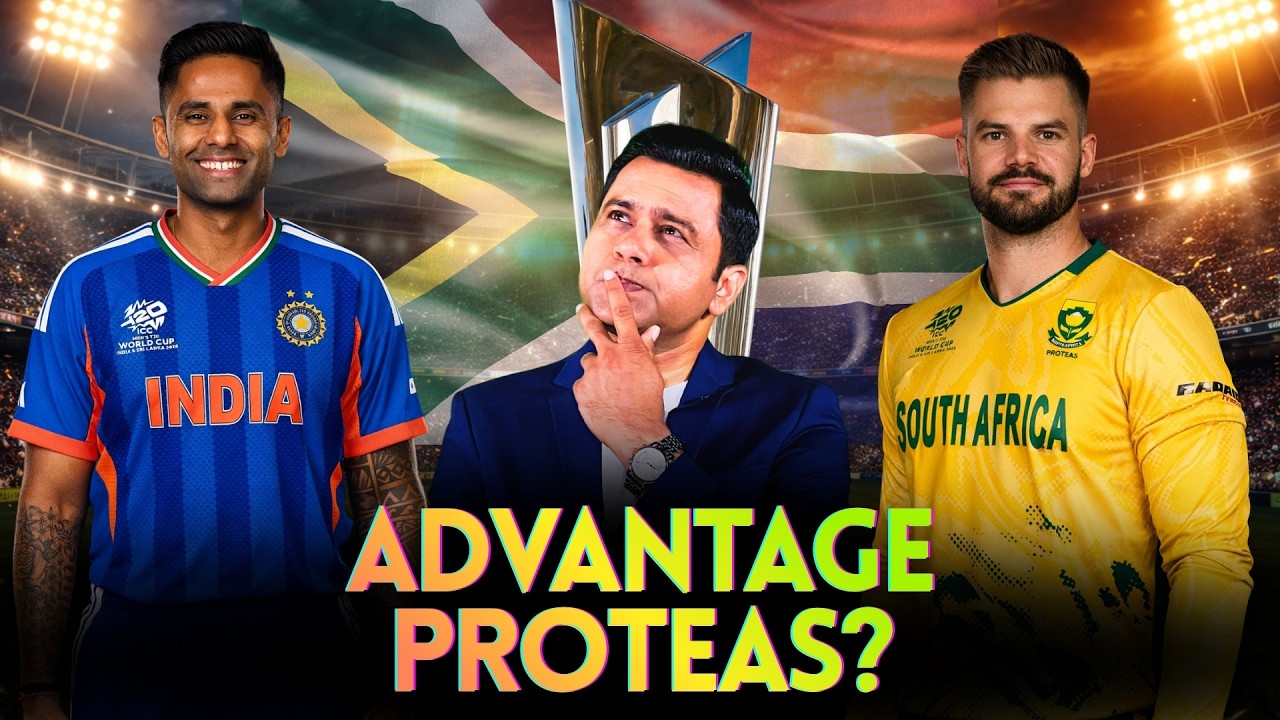 SA advantage against India in Ahmedabad? #Aakashvani