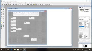TUTORIAL VB MEAN DAN MEDIAN VIDEO