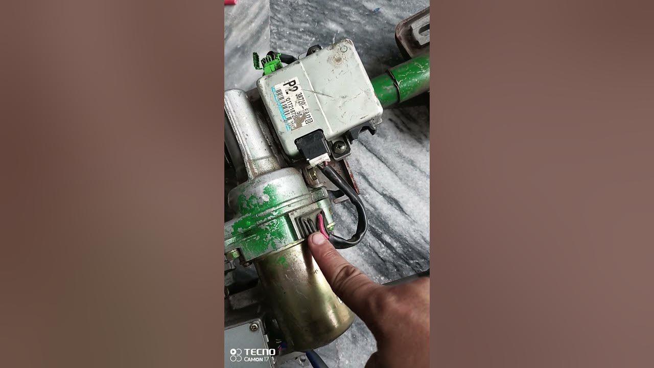 Suzuki Cultus Power steering EPS wiring and installation. 20042016 YouTube