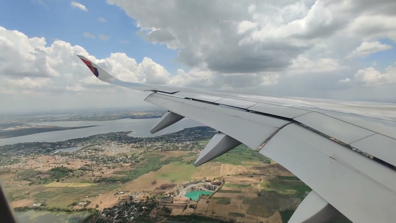 Air India A350 | Chennai Landing 4K | Extended Version