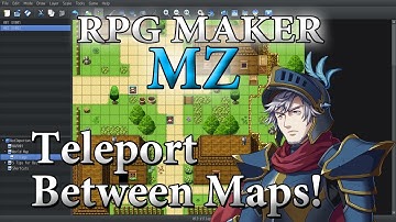 RPG Maker MZ Tutorial #5 - Teleport, Priorities and Trigger!