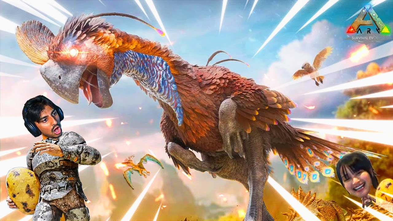 Playing Ark: Survival Ascended with @YennieChan‬