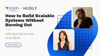 How to Build Scalable Systems Without Burning Out