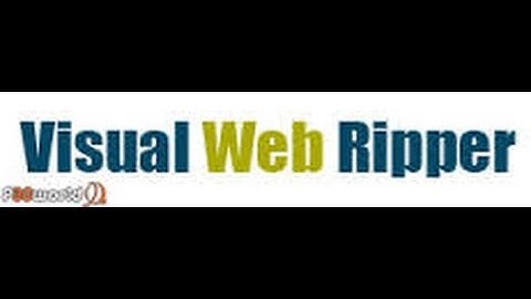 Visual web ripper : Extract / scrap data in single table