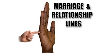 Marriage & Relationship Lines Female Palm Reading Palmistry