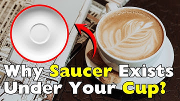 Waarom staat er altijd een schoteltje onder je kopje? (De ware reden)