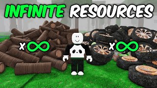 I USED ADMIN COMMANDS FOR INFINITE RESOURCES IN 99 NIGHTS IN THE FOREST