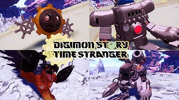 Machinedramon Evolution, Special Skills & Win Screen - Digimon Story: Time Stranger