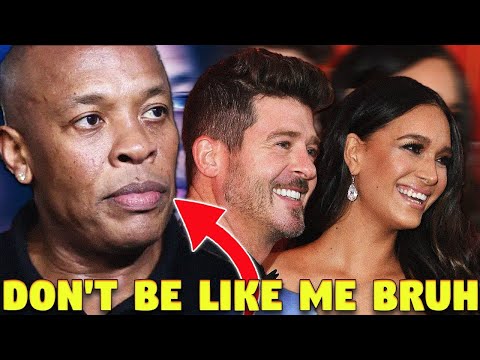 Robin Thicke's 27 Year Old Fiance Says She WILL NEVER SIGN A PRENUP....AND GUESS WHO IS SIMPING???
