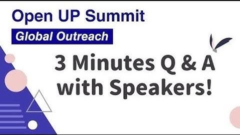 3 Minutes Q & A with Yehwan Song