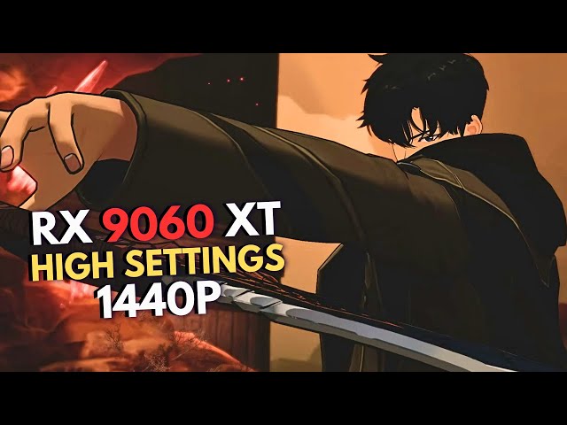 RX 9060 XT 16GB - Solo Leveling: Arise Overdrive - 1440P High