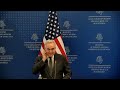 Press conference by FM Gabrielius Landsbergis and U.S. Deputy Secretary of State Kurt Campbell