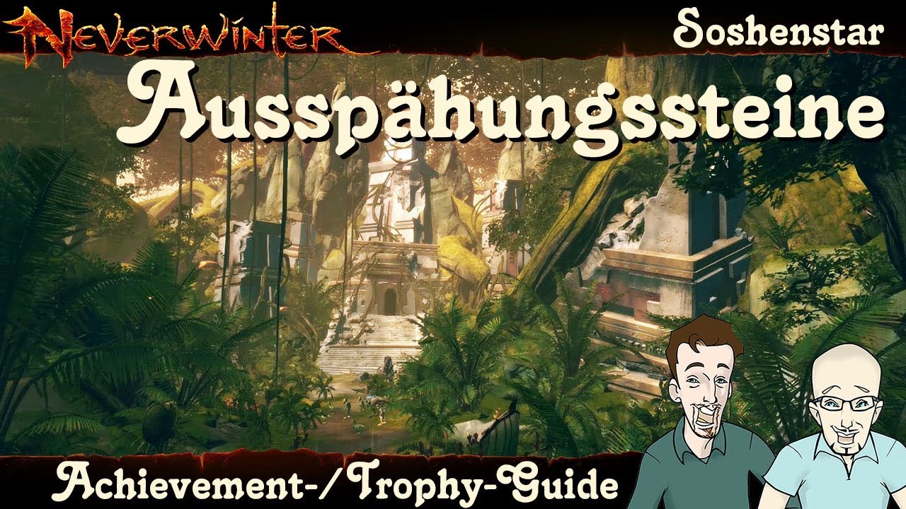 NEVERWINTER Fundorte aller Ausspähungssteine Der Soshenstar Guide Leitfaden PS4 deutsch - YouTube