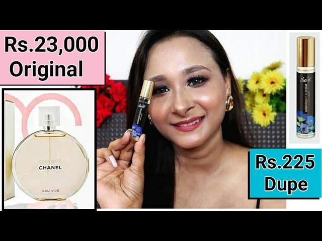 Dupe of Chanel Chance, Affordable Dupe of High end perfume, Iba Halal  Midnight Bloom Review
