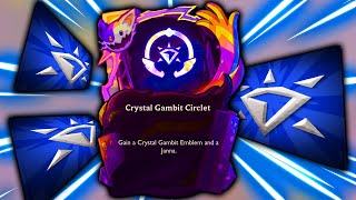 картинка: Я получил 3 эмблемы CRYSTAL GAMBIT на 3-м этапе! Набор TFT 15