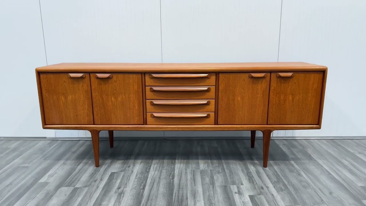Mid century modern teak sideboard by Younger