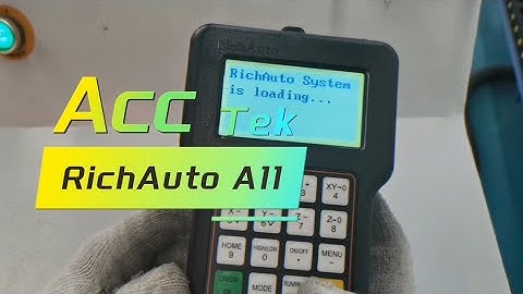AccTek RichAuto A11 Handle System Tutorial