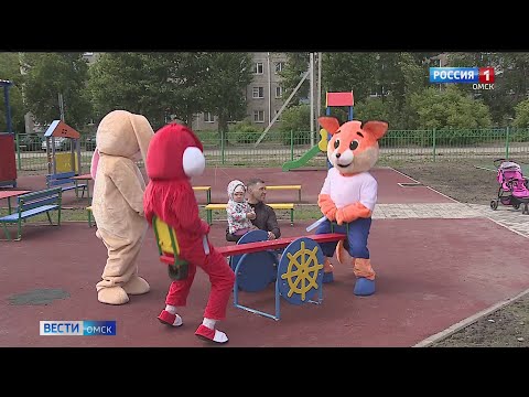 В Омске открыли новый детский сад на 140 мест