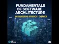 Fundamentals of Software Architecture: An Engineering Approach - Overview