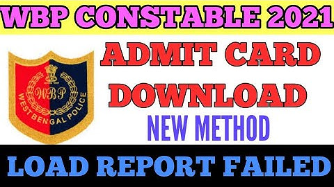 কি ওয়েবসাইট  রাত ৩ টার সময় Amit Card Download Problem |Wbp Constable preliminarily Exam Admit Card