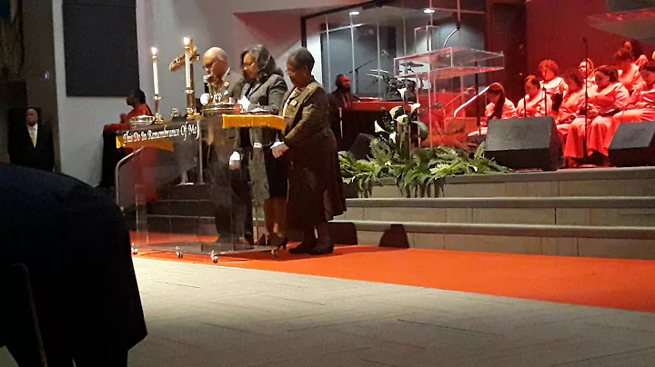 Communion- Minister Maxine Garrett