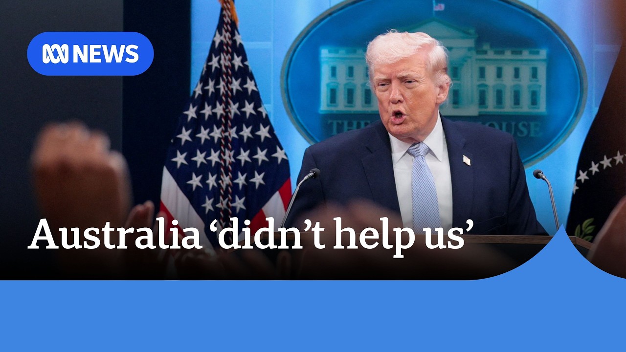 Trump says Australia ‘didn’t help’ with Iran war efforts