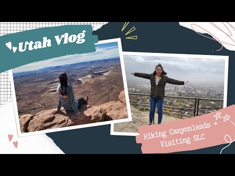 Come Hike With Us In Canyonland And Visit Salt Lake City! | LA + Utah #travelvlogs 2021