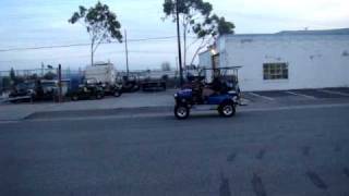 Wicked Carts Test Run Honda Powered EZ-GO Golf Cart