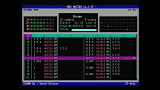 Enigma.mod - On 80386 25Mhz With Blasterboard 62Khz