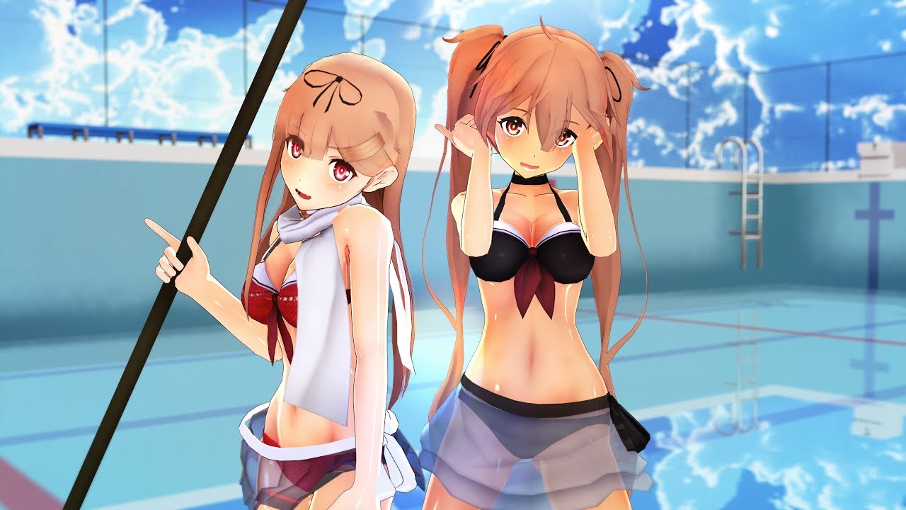 【MMD艦これ】夕立ちゃんと村雨さんで「ジャバヲッキー・ジャバヲッカ」