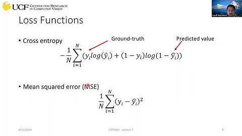 CAP5415 Lecture 7 [Training Neural Networks - Part 2] - Fall 2020