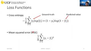 CAP5415 Lecture 7 [Training Neural Networks - Part 2] - Fall 2020