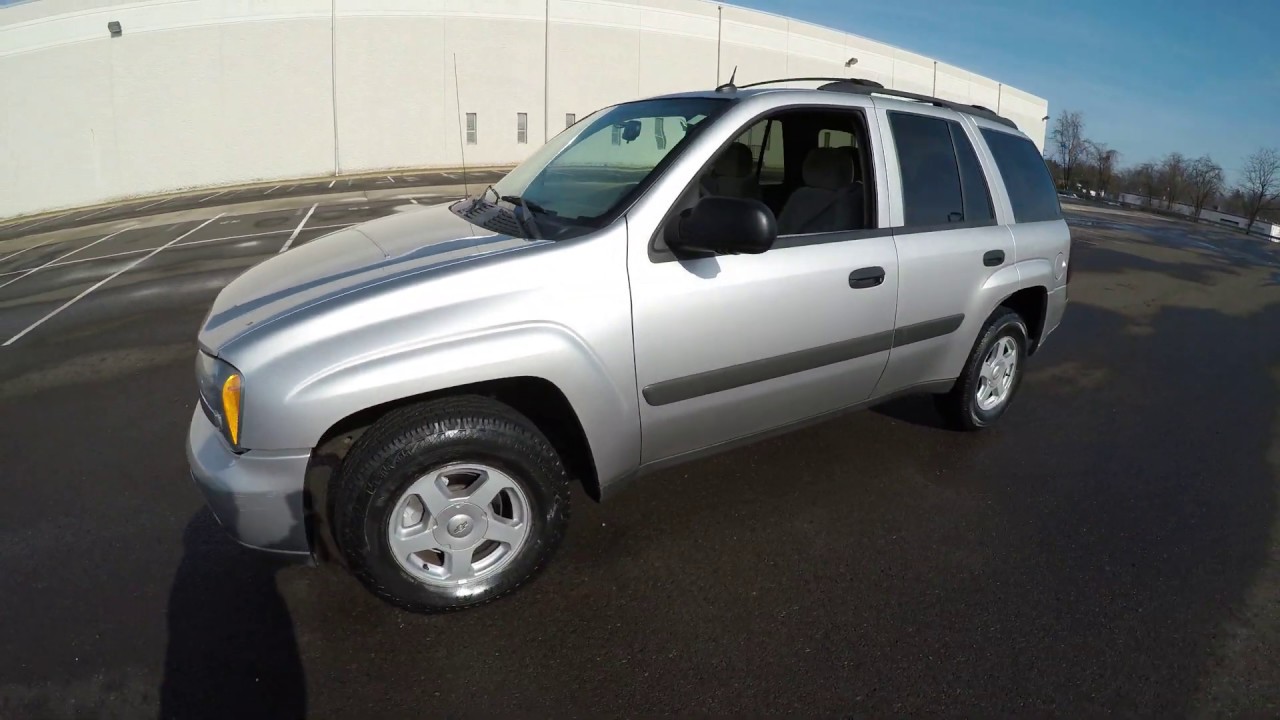 4K Review 2005 Chevrolet TrailBlazer LS 4WD Virtual Test-Drive & Walk-around