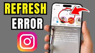 How To Fix Instagram Error Couldn't Refresh Feed