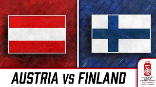 Watch Austria vs Finland at the 2026 IIHF World Championship 🇦🇹🇫🇮🏒