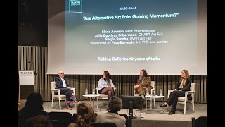 “Are Alternative Art Fairs Gaining Momentum?” | Barcelona Symposium 2024