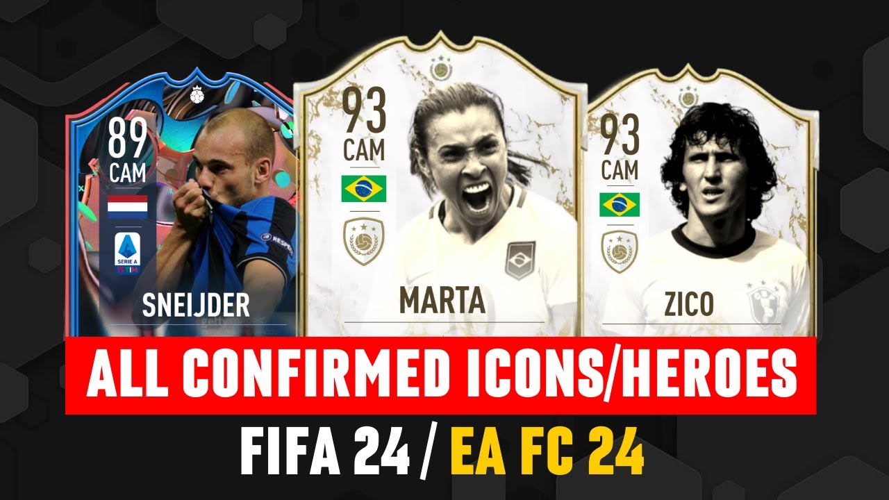 EA Sports FC 24 Ultimate Team Heroes Cards Include a Tribute to