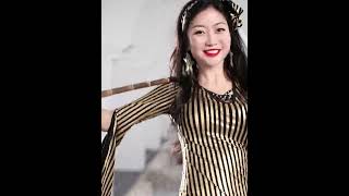 Egyptian Folkloric Saidi Dress Belly Dance Costume For Women Performance Outfit 5599