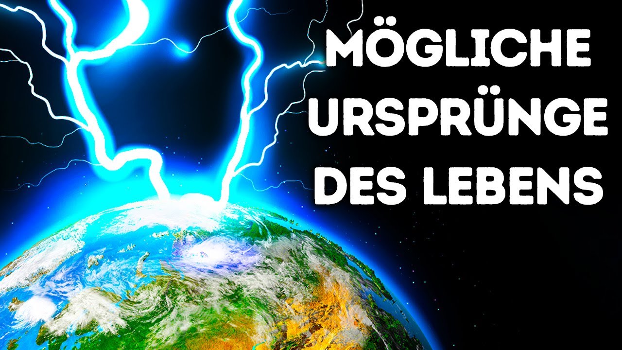 Ein Blitz könnte das Leben auf der Erde angeknipst haben
