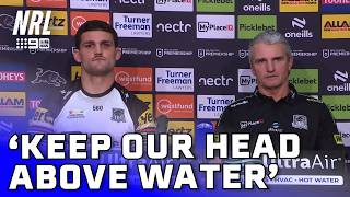 Ivan Cleary DID NOT enjoy that second half: NRL Presser | NRL on Nine