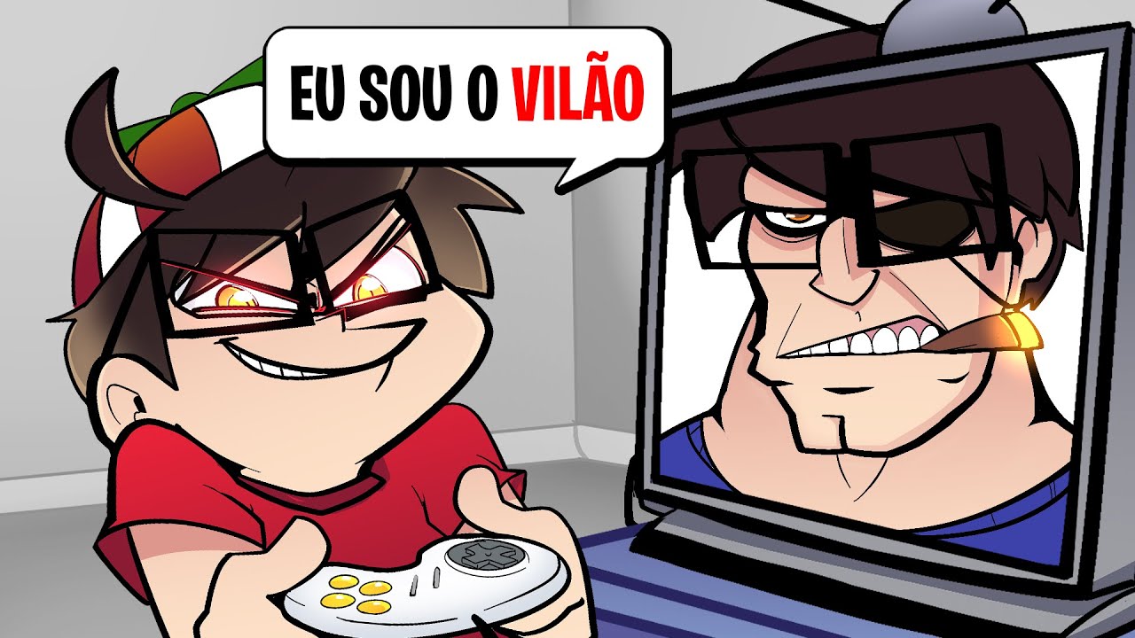 6 JOGOS ONDE VOCÊ JOGA COM VILÃO