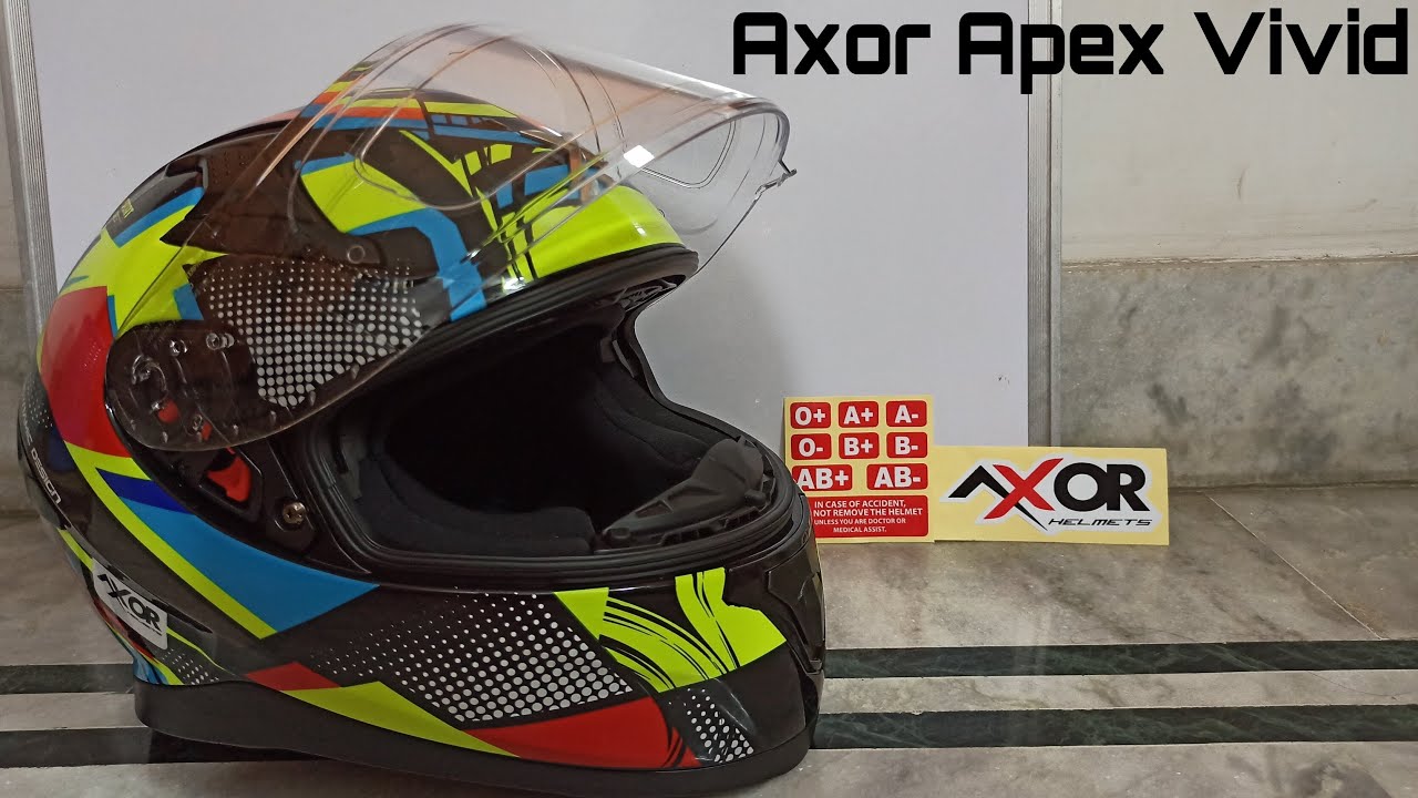Unboxing My New Helmet 'AXOR APEX VIVID 