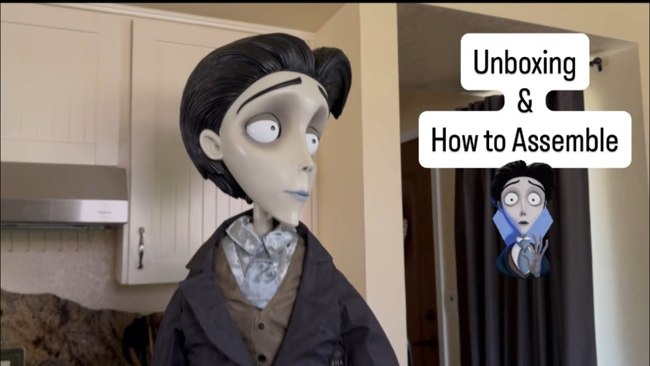Unboxing & How to Assemble 6' Victor Animatronic - Corpse Bride from The Spirit Halloween Store