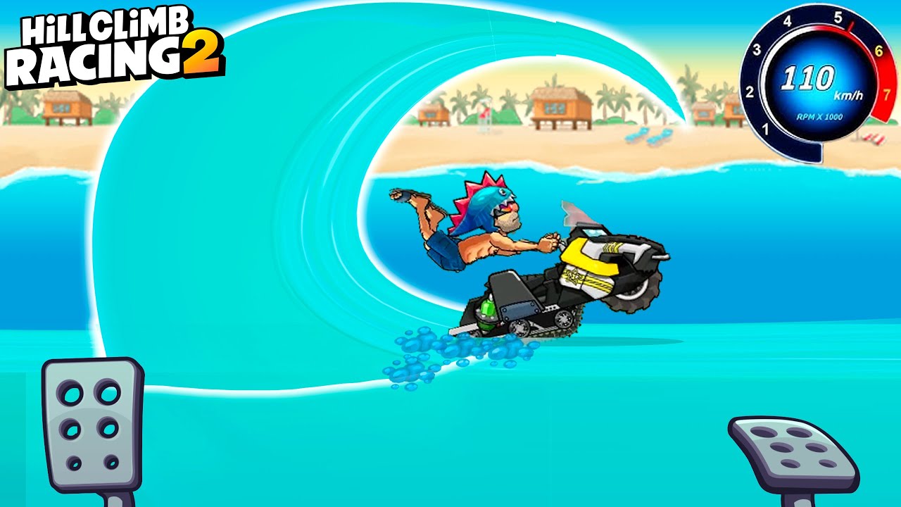 SPONGEBILL WETPANTS Hill Climb Racing 2 - GAMEPLAY WALKTHROUGH